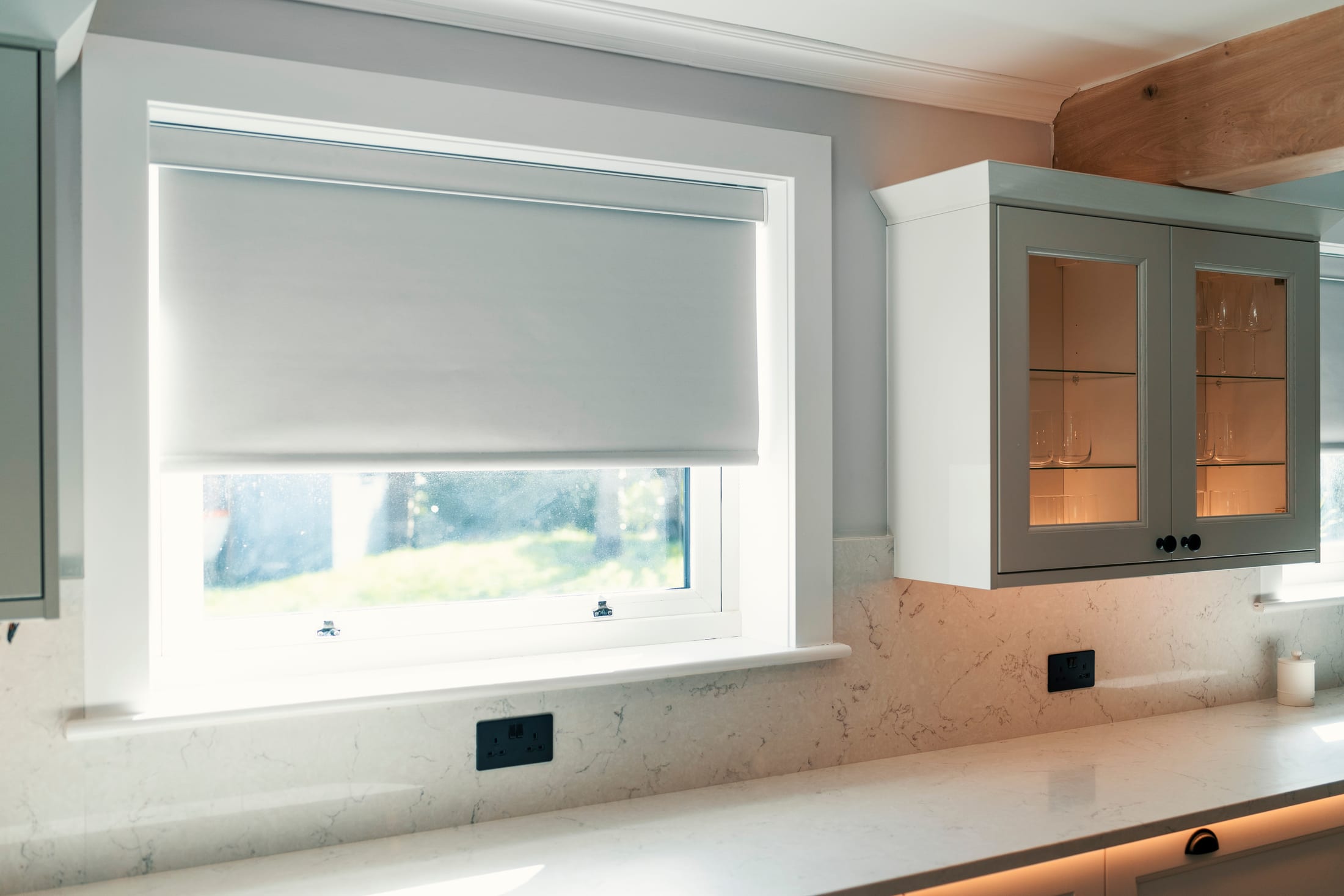 Automated blinds and shading responding to sun position