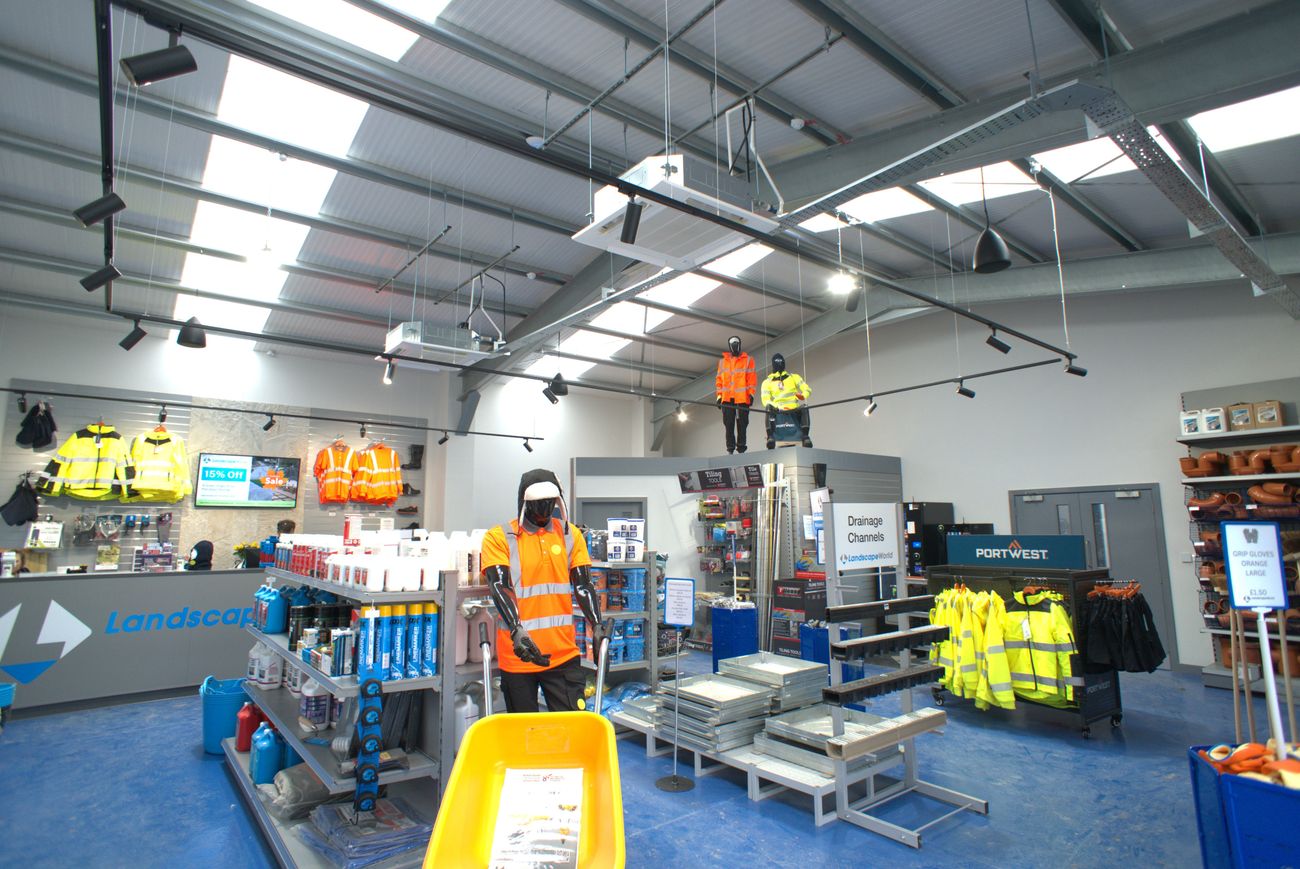 Landscape World shop floor